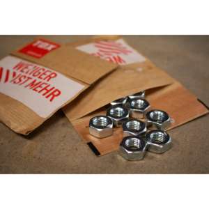 Écrou hexagonal TOX DIN 934 galvanisé M12 (8 pcs) - Product Image 3