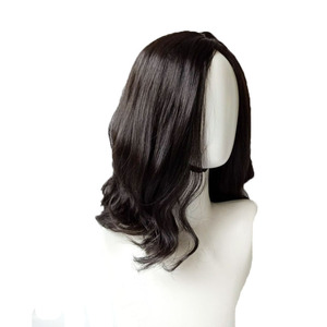 วิกผมยาวแบบเกาหลีสำหรับผู้หญิงชาวยุโรปอเมริกัน <span class=keywords><strong>ทรง</strong></span><span class=keywords><strong>ผม</strong></span><span class=keywords><strong>ยาว</strong></span>ปานกลาง <span class=keywords><strong>ผม</strong></span>นุ่มลื่น แสกกลาง มีหน้าม้า <span class=keywords><strong>ผม</strong></span><span class=keywords><strong>ยาว</strong></span>หยิกแบบเครื่องจักร - Product Image 5