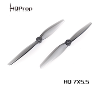 HQProp Série d'hélices longue portée de 7 pouces 7x3.5x3 7x4x3 7x5.5 7x7 7x12 Hélices PC à deux et trois pales pour drone FPV (4 pièces)