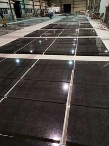 प्राकृतिक काली आकाशगंगा ग्रेनाइट स्लैब-टिकाऊ पर्यावरण अनुकूल पॉलिश पत्थर के लिए रसोई बाथरूम काउंटरटॉप इनडोर/आउटडोर सजावट - Product Image 4