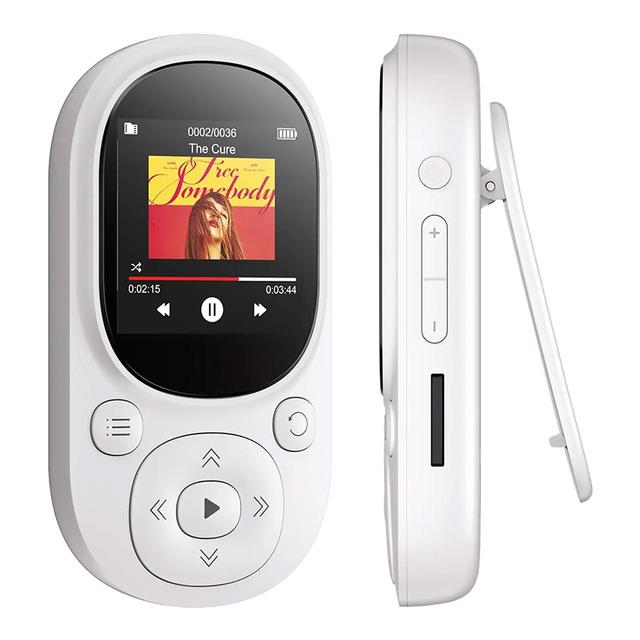 2024 New Arrival Hifi Sound 32GB Jogging MP3 Music Player Voice Recorder FM Radio