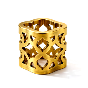 Tùy chỉnh ODM CNC gia công Brass Hollow trang trí với dây EDM đánh bóng khoan & chuốt dịch vụ cho home & trang trí nội thất - Product Image 1
