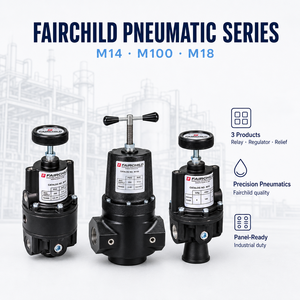 ตัวควบคุมลมแบบนิวแมติก M14 M100 M18 สำหรับระบบควบคุมลมอุตสาหกรรม - Product Image 1