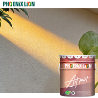 Peinture à base de pierre de cristal pour murs extérieurs de bâtiments, effet sable fin, résistante aux intempéries, durable aux UV, fourniture directe d'usine OEM