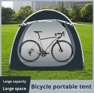 Pour <span class=keywords><strong>Amazon</strong></span> Bestseller Tente de cyclisme portable monocouche pour VTT Couverture de vélo d'extérieur en tissu Oxford - Product Image 2