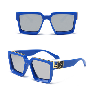 새로운 워터마크 블랙 럭셔리 UV400 블랙 패션 금속 여성 선글라스 <span class=keywords><strong>2025</strong></span> - Product Image 4