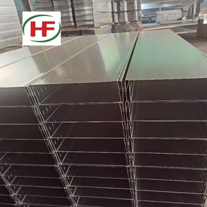 Bandeja de Aluminio para Cables, Precio de Fábrica, 300mm*100mm, 3mm de Grosor, 2.4m de Longitud, con Cubierta - Product Image 4