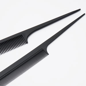 Set da 10 Pezzi di Pettini da Barbiere all'Ingrosso Pettine da Taglio in Plastica Nera Pettini per Capelli per Salone e Uso Domestico - Product Image 5