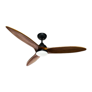 Moderne <span class=keywords><strong>Led</strong></span> Plafondventilator Met Lichte Dc Inverter Afstandsbediening Massief Hout Drie <span class=keywords><strong>Blade</strong></span> Kroonluchter Voor Thuis Voor Woonkamer - Product Image 3