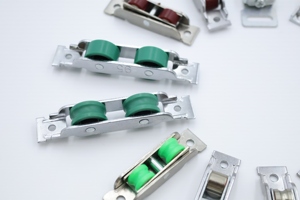 UPVC trượt CửA Sổ Con Lăn Đôi bánh xe phụ kiện phần cứng apposite hiện đại Nylon PVC nhựa thép cửa sổ ròng rọc - Product Image 5