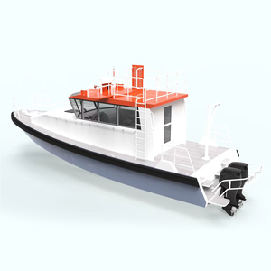 Barco de <span class=keywords><strong>rescate</strong></span> de patrulla piloto de aluminio de alta velocidad de 11,6 m con diseño de motor fuera de borda - Product Image 3