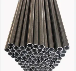 ASTM a 179 Tube de condenseur d'échangeur de chaleur de tuyau d'acier à faible teneur en carbone étiré à froid sans couture
