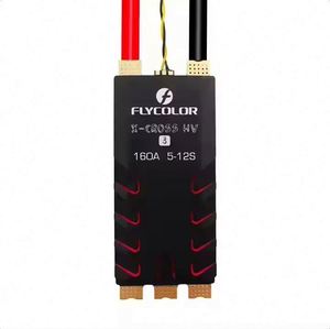 Controlador Electrónico de Velocidad (ESC) FLYCOLOR X-Cross HV3 sin Escobillas, 5-12S80A, Posición 5-12S80A, Plástico, BL-32, para Máquina de Cross - Product Image 4