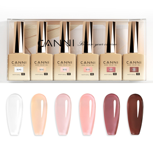 Kit de <span class=keywords><strong>Vernis</strong></span> à Ongles Gel CANNI Couleurs Magnifiques Couverture Complète Sans HEMA S'enlève par Trempage UV LED <span class=keywords><strong>Vernis</strong></span> <span class=keywords><strong>Semi</strong></span>-<span class=keywords><strong>Permanent</strong></span> Fabrication OEM Disponible - Product Image 5