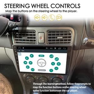 Radio de Auto con CarPlay Inalámbrico, Control por Voz con IA, Android 13, GPS para Subaru Forester 2002-2008, Reproductor Multimedia de Video Estéreo - Product Image 2