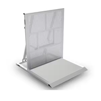 Barrières se pliantes en aluminium mobiles de contrôle des foules avec la porte pour des activités en plein air