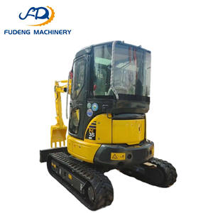 Японский экскаватор PC35MR, 3,5 тонны, для домашнего использования, внутренних работ, б/у техника - Product Image 1