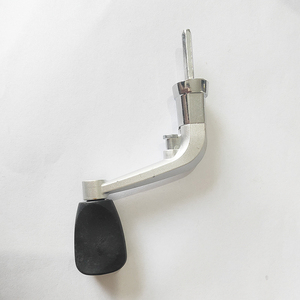 Moulinet de pêche poignée métal culbuteur poignée filature moulinet pièces de rechange avec bouton <span class=keywords><strong>EVA</strong></span> pêche filature moulinet poignée - Product Image 4
