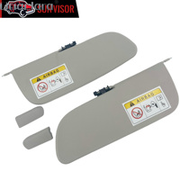 Pare-soleil de voiture ABS à bas prix pour Citroën C3 II Hatchback 2009-2016, côté conducteur et passager, pare-soleil, protection solaire