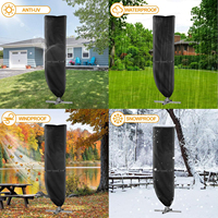 Faltbare, moderne Design-Aufbewahrungstasche für Sonnenschirm-Abdeckungen – Wasserdichte Outdoor-Marktschirmhülle