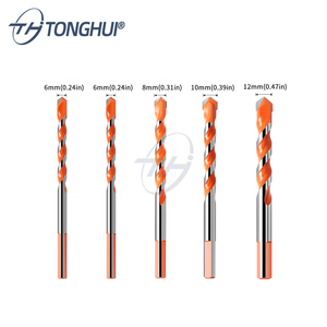 Punte di vetro TCT personalizzate <span class=keywords><strong>in</strong></span> fabbrica punte da trapano con <span class=keywords><strong>testa</strong></span> a croce multifunzione da 3-16mm per piastrelle <span class=keywords><strong>in</strong></span> ceramica cemento legno vetro - Product Image 2