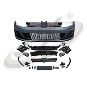 Kit carrosserie Volkswagen Golf 7 GTI : pare-chocs avant, feux antibrouillard, jupes latérales, spoiler arrière, ensemble complet de pièces de modification - Product Image 3