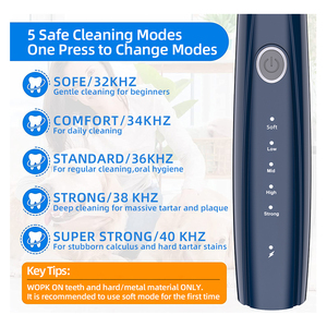 5-Mode ultrasuoni Pet elettrico interdentale <span class=keywords><strong>Scaler</strong></span> domestico per animali domestici denti tartaro di calcolo della placca di rimozione Multi-Purpose igiene orale - Product Image 2
