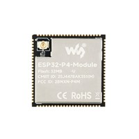 Module de base ESP32-P4, basé sur la conception à double puce ESP32-P4 et ESP32-C6, prend en charge le Wi-Fi 2,4 GHz et le Bluetooth 5.3