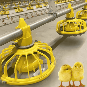 Mangeoire automatique pour poulets WANJIA, équipement d'alimentation durable pour volailles, contrôlé par minuterie, pour élevages de poulets de chair et de poules pondeuses - Product Image 2