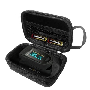 Sarung Pelindung Pulse <span class=keywords><strong>Oximeter</strong></span> Tahan Air EVA dengan Resleting, Ukuran & Logo Sesuai Pesanan, Portabel untuk Perjalanan - Product Image 1