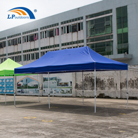 Tentes de salon commercial faciles à monter de 3x6m, tente d'impression de logo personnalisée, tente pliante à baldaquin pour exposition