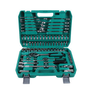 Ensemble d'outils de réparation de moteur de 78 pièces, clé à cliquet, embout, rallonge, CRV poli, vente en gros d'usine, réductions disponibles en gros - Product Image 1