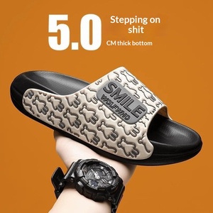 Ciabatte da <span class=keywords><strong>uomo</strong></span> estive 2025, nuovo stile, con punta rinforzata, tomaia scamosciata, antiscivolo, deodoranti, modello 005 Bear Seaside Slides - Product Image 2