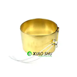 XIAOSHU Customized Industrial 12V 220V 200W Nozzle Extruder Brass Band Heater For Blow Molding Machines