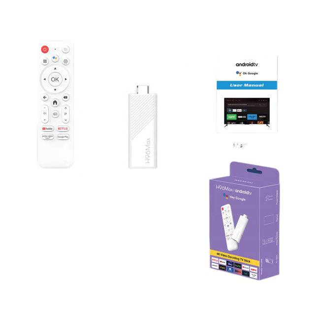 H96 4K Streaming STB 12 Month Warranty Best Smart Internet Media Player Voice Control Android 13 Fire TV Stick