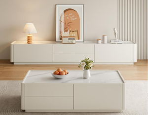 Nouveau design de meuble <span class=keywords><strong>TV</strong></span> minimaliste pour salon meuble <span class=keywords><strong>TV</strong></span> extensible réglable avec rangement Support <span class=keywords><strong>TV</strong></span> pour chambre d'hôtel en <span class=keywords><strong>dalle</strong></span> de roche - Product Image 4