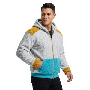 Sweat à capuche zippé vintage pour homme, 100 % laine épaisse, service OEM, tissus respirants avec logo brodé - Product Image 4