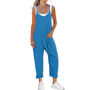 Ladies Casual Loose Leg <strong>Baggy</strong> <strong>Dungarees</strong> Overalls Jumpsuits Fashionable One Piece Jumpsuit <strong>Women</strong> Plus Size - Product Image 5