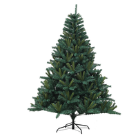 Duoyou 7.5 Aiguille de Pin Artificielle Led Vert Arbre de Noël Père Noël de Luxe de Haute Qualité