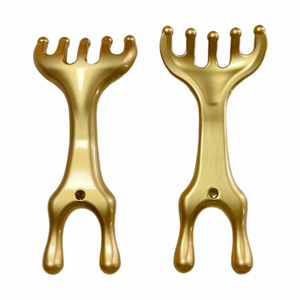 Brosse de massage capillaire domestique, petit grattoir pour le cuir chevelu, thérapie de peignage des méridiens, drainage et raclage - Product Image 4