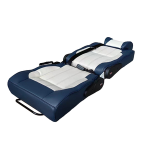 RV plegable Camper van sofá cama estilo cómodo respaldo mentira plana adelante cama asiento personalizable plegable RV cama asientos - Product Image 2