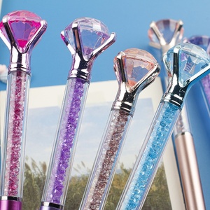Bolígrafo creativo de diamante grande, logotipo de <span class=keywords><strong>4</strong></span> <span class=keywords><strong>colores</strong></span>, 1,0mm, 1,0mm, 1,0mm, 1,0mm, brillo de cristal colorido, plástico metálico - Product Image 4