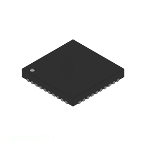 MAX1549ETL+ ชิ้นส่วนอิเล็กทรอนิกส์สำหรับการจัดการพลังงาน (PMIC) ผู้ผลิตชิ้นส่วนอิเล็กทรอนิกส์ของแท้ บริการครบวงจร 40 WFQFN แบบมีแผ่นรอง - Product Image 1