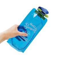 Pochette souple en plastique recyclable avec bec verseur, impression par gravure, thermoscellable – Sac d'eau pliable personnalisable pour jus, café, bière, lait