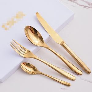 Vente flash - Ensemble de couverts de service de mariage en acier inoxydable D Mirror, ensemble de 4 pièces - Product Image 5