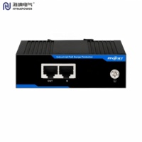 Parafoudre industriel PoE Gigabit 1 canal OEM/ODM 6KV DIN-Rail -40 - 75 ℃   CE FCC pour CCTV/AP sans fil Hynapower IPV201-6KV
