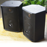 Système de Son Scène Arrière F52M Haut-Parleurs Stéréo Professionnels Passifs de Retour pour Extérieur, Moniteurs Audio, Performance et KTV