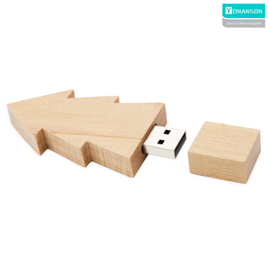 Cây gỗ <span class=keywords><strong>USB</strong></span> <span class=keywords><strong>Flash</strong></span> Drive món quà giáng sinh CLE <span class=keywords><strong>USB</strong></span> Stick 2.0 <span class=keywords><strong>USB</strong></span> thumb drive sinh thái thân thiện Pendrive 3.0 laser logo - Product Image 3