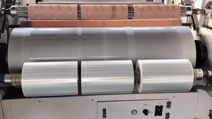 Transparent Soft <b>Plastic</b> Pallet Stretch Film Wrap Reusable 50cm Width <b>Roll</b> Moisture Proof LLDPE PE Casting Processed Packaging - Product Image 5