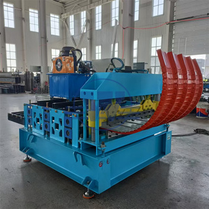 Hydraulic Roof <b>Sheet</b> Arch Bending Machine Trapezoid Roofing <b>Sheet</b> Curving Machine Galvanized Steel Corrugated Curving Machine - Product Image 4